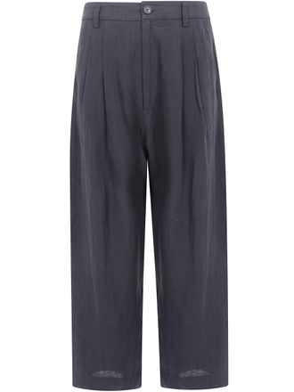 Ziggy Chen Pants Pleated Tapered Trouser