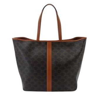 Celine Pre-owned Vintage Tote Bag - Dames - Pre-owned - Bruin - Maat: ONE Size Leer