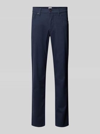 Brax Brax Stoffhose mit Viskose-Anteil im 5-Pocket-Design Modell Cadiz in Marine, Gr&ouml;&szlig;e 40/34
