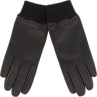 Calvin Klein Gloves - Dames - Handschoenen - Zwart - S/M - Accessoires