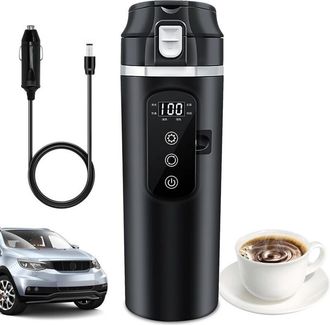 OEM Hervidor De Agua El&eacute;ctrico Para Coche (24 V/12 V, 500 Ml), Para Viaje, Para Cami&oacute;n