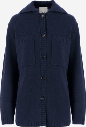 Allude Wool And Cashmere Cardigan