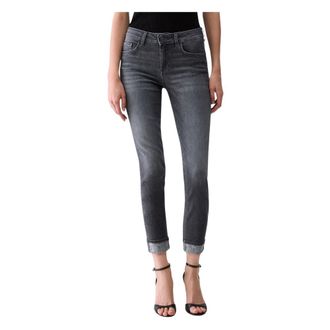 Liu Jo B.up Monroe Reg.w. - female - Liu Jo - Cropped Jeans - Gray - W28 - Jeans
