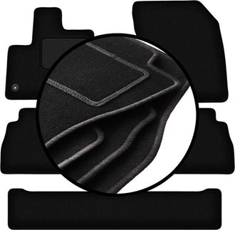 OEM Juego De Alfombrillas De Velour Para: Citro&euml;n Berlingo Iii 7 Plazas (2018-)