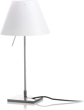 LUCEPLAN Luceplan - Costanzina Tischleuchte D13pic. Komplett, Aluminium / weiss