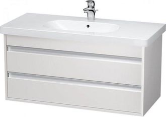 Duravit Duravit - Ketho M&oacute;dulo Mural 6648, 2 Cajones, 1000mm, Para C&oacute;digo