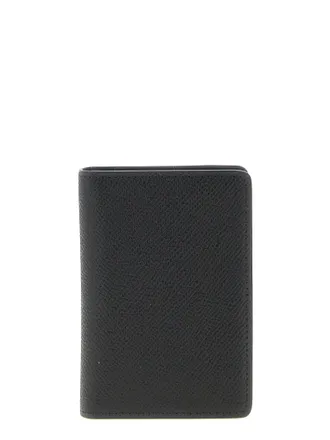 Maison Margiela Calfskin Card Case - Black