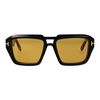 Tom Ford Icon Sunglasses - male - Tom Ford - Sunglasses - Black - 56 MM - Accessories