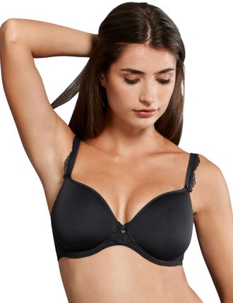 Rosa Faia Womens by Anita Selma Underwired Bra with Spacer Cups - Black Polyamide - Size 40B
