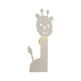 QAZQA Qazqa L&aacute;mpara De Pared Infantil Beige Con Led Regulable En 3