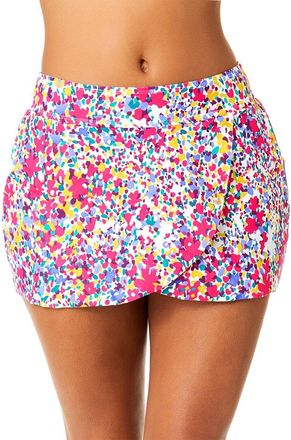 Anne Cole Tulip Drape Swim Skirt