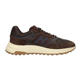 Hogan Hyperlight Allacciato H - male - Hogan - Sneakers - Brown - 9 1/2 UK - Shoes