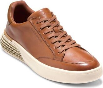 Cole Haan GrandPr&oslash; Halfcourt SkyWeave Sneaker in British Tan /Spiced Brown at Nordstrom, Size 11.5