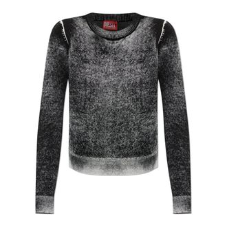 Diesel Round-neck Truien - Dames - Ronde hals truien - Zwart - XS - Truien & Vesten