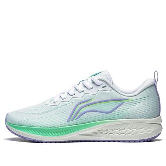 Li-Ning (WMNS) Li-Ning RED HARE VI Racing Running Shoes White Green ARMT016-13