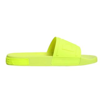 Dolce & Gabbana Sliders, male, Green, Size: 11 US Slides slip on sandals