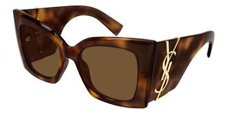 Saint Laurent SL M119 BLAZE 005 Womens Sunglasses Tortoiseshell Size 54 - Free RX Lenses - Free RX Lenses
