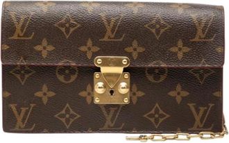 Louis Vuitton Pre-owned Cross Body Bags, female, Brown, Size: ONE SIZE Pre-owned Vintage Cross Body Bag