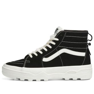 Vans SK8-HI Sherpa Suede Sentry Black White VN0A4BVWBLK