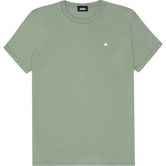 Dalix Womens Lil Star Lightweight Jersey Tee in Sage at Nordstrom, Size Xx-Large
