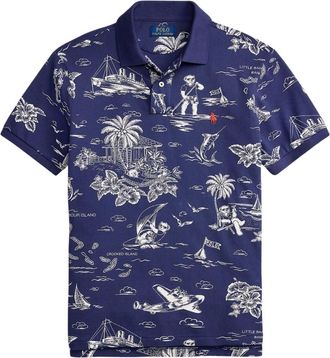 Ralph Lauren Tops, Heren, Veelkleurig, S, Gebreide Polo