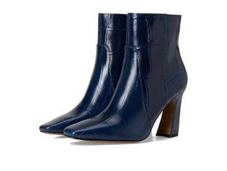 Vince Camuto Bayla High Heel Ankle Bootie Womens Boots Deep Navy : 9 M, Leather