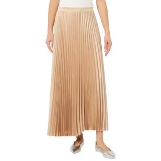 Max Mara Dames, Rokken, Beige, Maat: 2XS Poliester