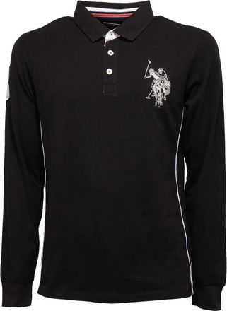 U.S.Polo Association U.S. Polo Assn., Polo Shirts, male, Black, M, NR 3 Polo
