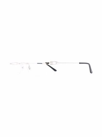 Lunettes Vintage FIRST FS14 – Monture Argentée Rectangulaire – Taille 49-27 – Neuf Sans étiquette