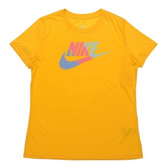 Nike (WMNS) Nike Sportswear Short Sleeve Yellow CQ0961-739