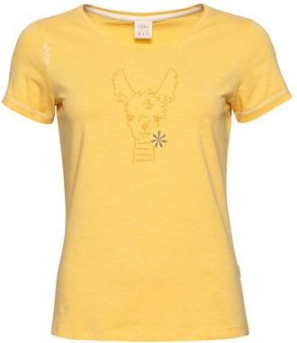 Chillaz Gandia Happy Alpaca T-Shirt T-Shirt f&uuml;r Damen | orange