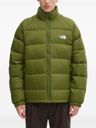 The North Face quilted-design zip-fastening jacket - Green