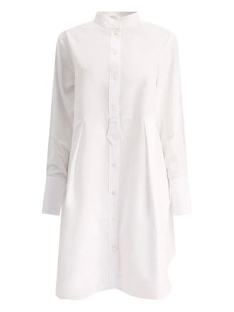 Ines De La Fressange Martina oversized-fit midi shirt dress - women - Cotton - 42 - White