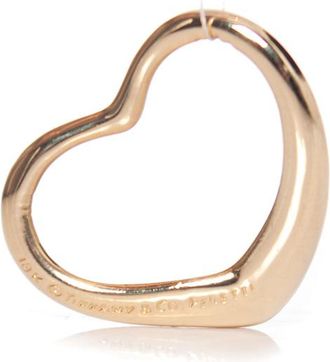 Tiffany & Co. Pre-owned Womens Open heart Elsa Peretti large pendant - Gold - One Size