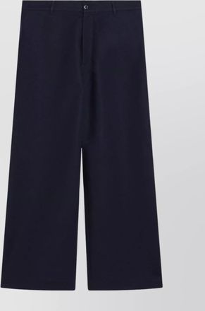 Acne Studios satin wide leg trousers with back pocket