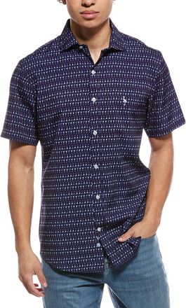 Tailorbyrd Tailorbyrd Martini Glasses Printed Performance Shirt
