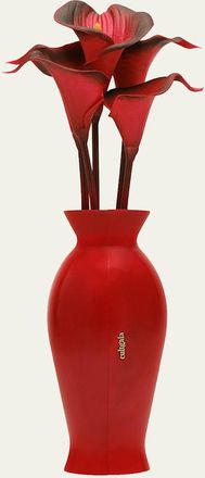 Cult Gaia Florence Acrylic Calla Lily Vase Clutch Bag