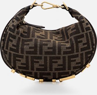 Fendi Mini Fendigram Jacquard Bag
