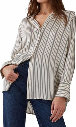 Rails Dorian Button Down Blouse In Providence Stripe