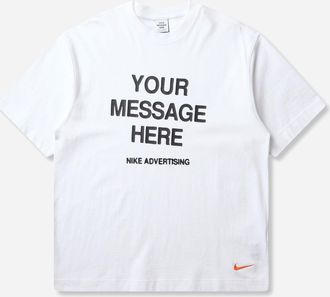 Nike Men s Your Message Here T-Shirt White