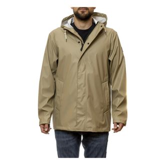 Censured Jassen, Heren, Beige, XL, Polyester, Regenjas