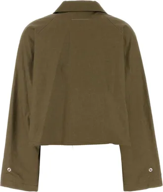 Maison Margiela Stretch Cotton Jacket - Khaki