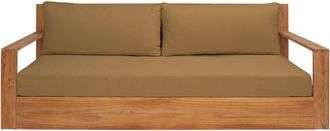 Safavieh Couture Kauai Brazil Teak Patio Sofa