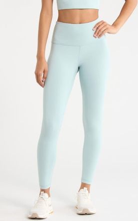 Zella Live In High Waist 7/8 Leggings in Blue Raindrop at Nordstrom, Size Xx-Large