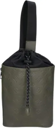 Louis Vuitton Pre-owned Bucket Bags, male, Green, Size: ONE SIZE Pre-owned Vintage Sling Bag