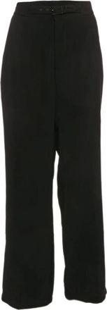 Armani belted trousers - Black