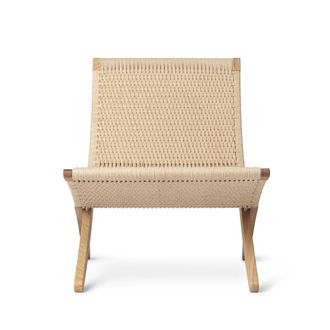 Carl Hansen & S&oslash;n MG501 Cuba Chair, Eiche ge&ouml;lt / Papiergarn natur