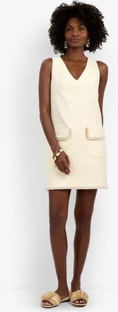 Trina Turk Waveson Sleeveless Dress in Bonita Beige at Nordstrom, Size 12