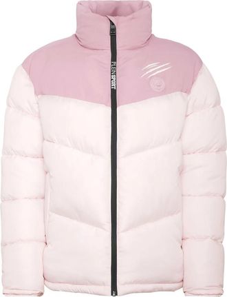 Plein Sport Puffer Jacket - Dames - Ski Jassen - Roze - M - Polyester - Fitness