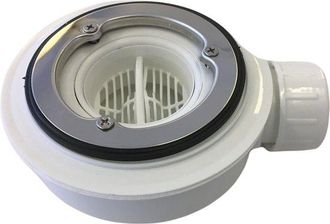 OEM Sif&oacute;n Para Plato De Ducha Plano - Altura De Instalaci&oacute;n 55 Mm - Con Filtro Para Orificio De 90 Mm